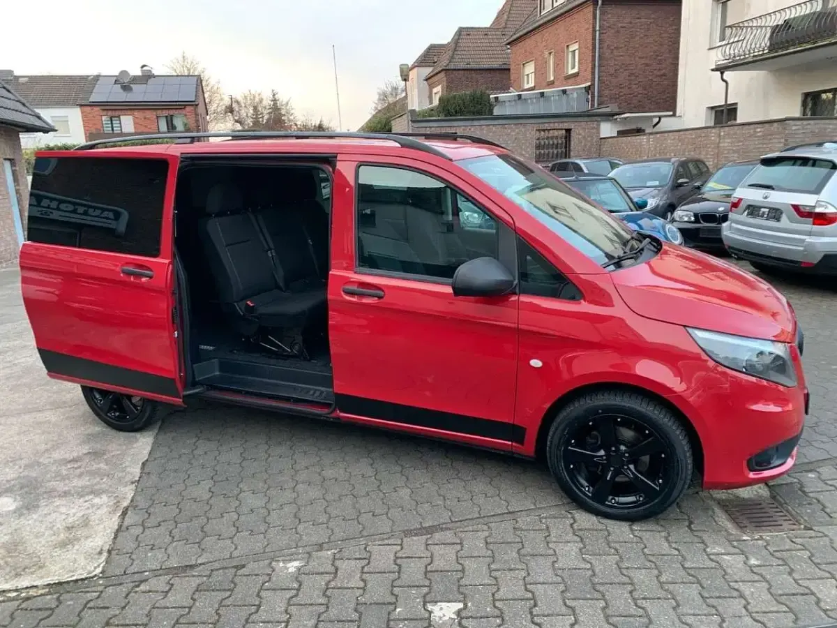 Brugt Mercedes Vito 163 HK (119 kW) 2016 Rød Van