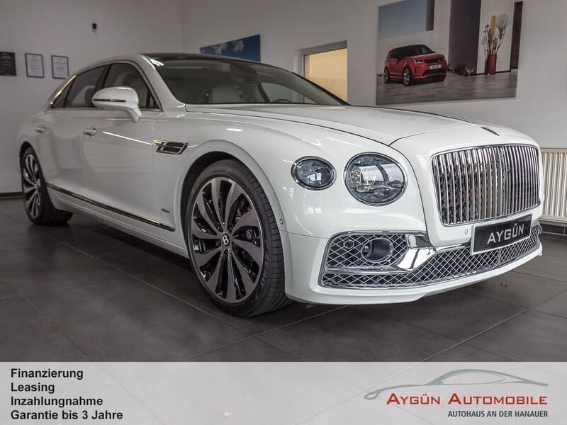 Weiß Neu 2024 Bentley Flying Spur Limousine | 288.895 € (Teuer) - Bild 1/4