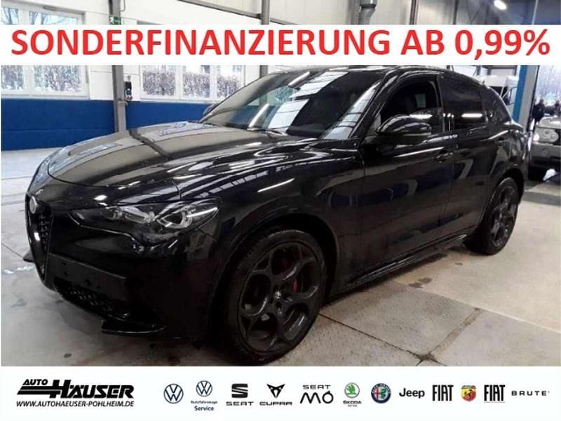 Schwarz Gebraucht 2023 Alfa Romeo Stelvio Competizione SUV | 46.965 € (Teuer) - Bild 1/4