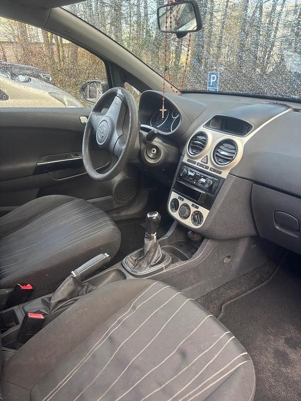 Gebraucht Opel Corsa 2008 Schwarz Kleinwagen