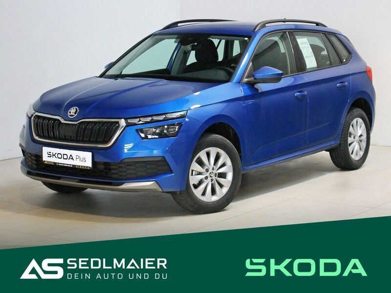 Raceblau Gebraucht 2022 Skoda Kamiq Ambition SUV | 20.600 € (Guter Preis) - Bild 1/4