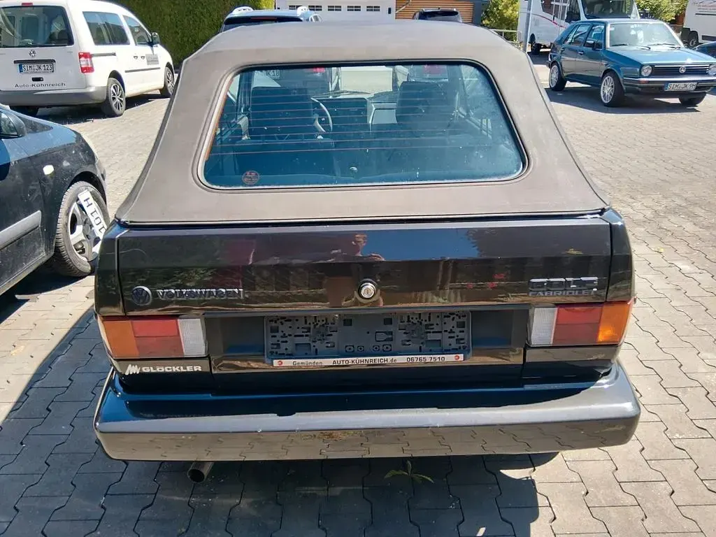 Gebraucht VW Golf Cabriolet 95 PS (69 kW) 1988 Schwarz Cabrio