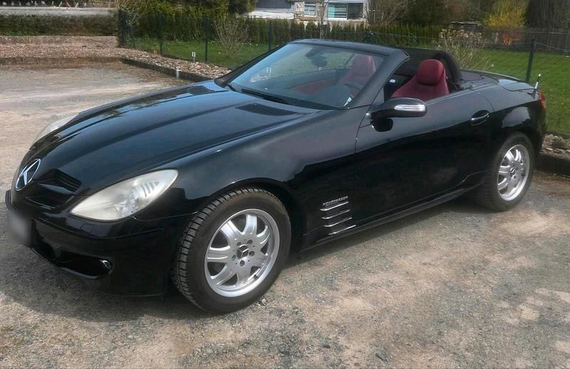 Gebraucht Mercedes SLK200 163 PS (119 kW) 2004 Schwarz Cabrio
