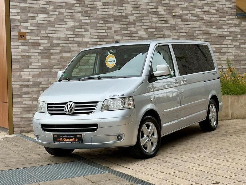 Silber Gebraucht 2009 VW T5 United Van | 19.990 € - Bild 1/4