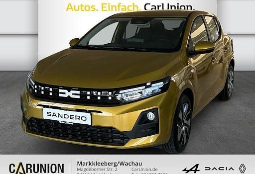 Neu Dacia Sandero Expression 101 PS (74 kW) 2026 Gelb Limousine