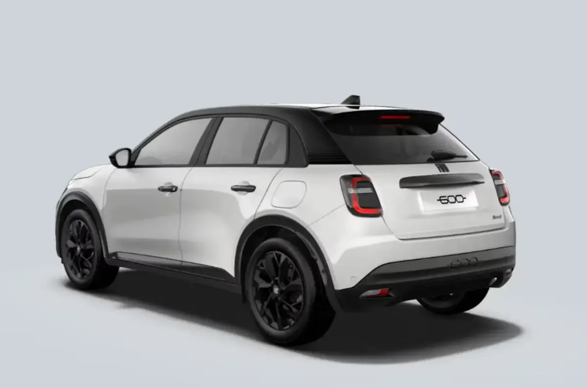 Neu Fiat 600 Street 101 PS (74 kW) 2026 Gelato weiß / dach schwarz SUV