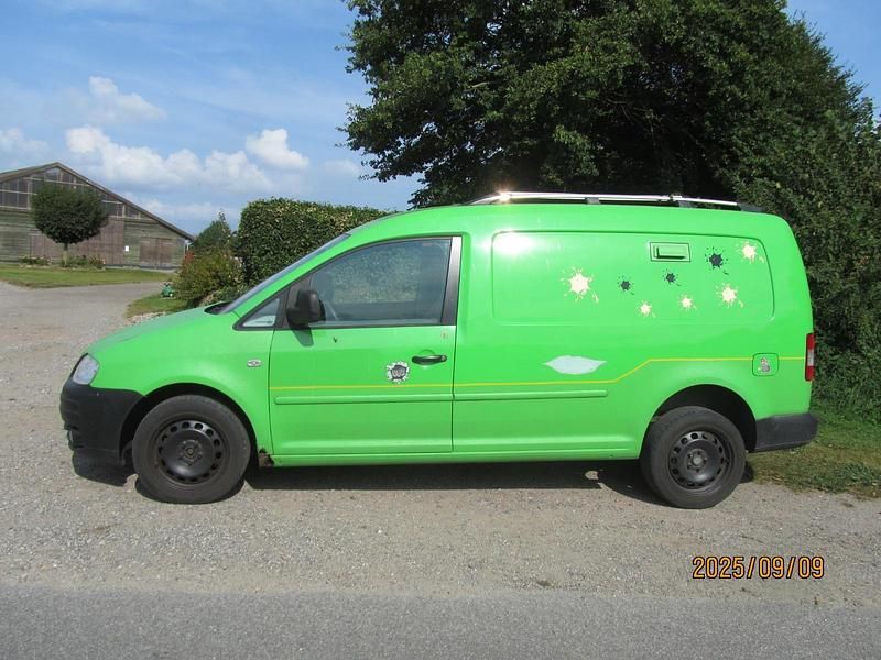 Grün Gebraucht 2008 VW Caddy Maxi Van / Kleinbus | 2.999 € - Bild 1/4