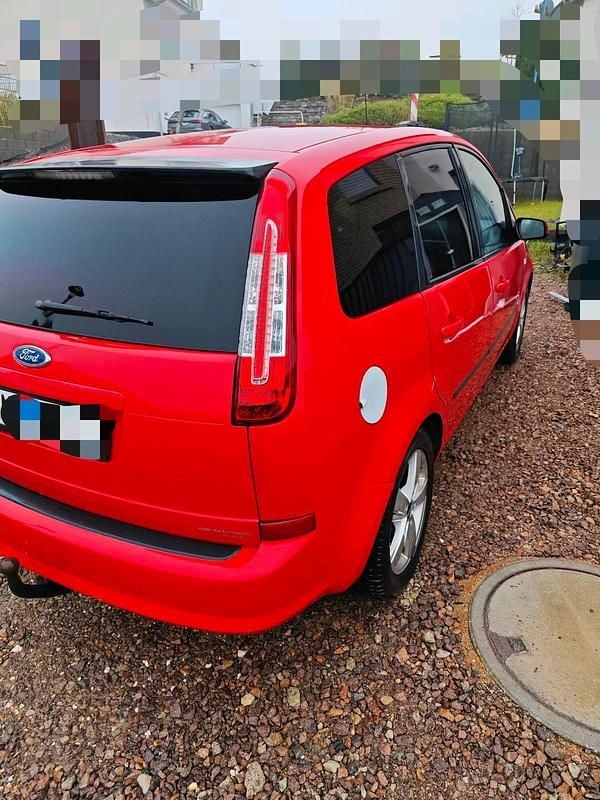 Gebraucht Ford C-MAX Ambiente 101 PS (74 kW) 2008 Rot Van / Kleinbus