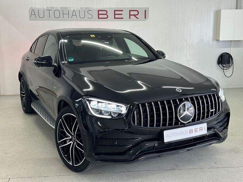 Obsidianschwarz metalliclack Gebraucht 2023 Mercedes GLC43 AMG AMG Coupé | 61.999 € (Fairer Preis) - Bild 1/4