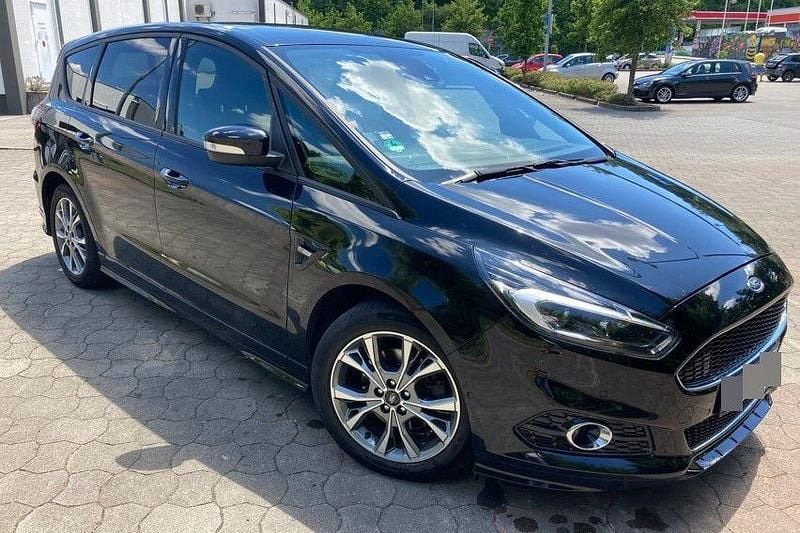 Schwarz Gebraucht 2019 Ford S-MAX ST-Line Van / Kleinbus | 21.399 € (Superpreis) - Bild 1/4