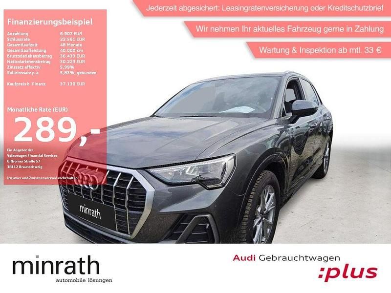Grau Gebraucht 2024 Audi Q3 S-Line SUV | 37.130 € (Guter Preis) - Bild 1/4