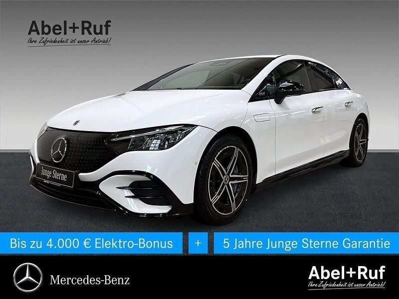 Weiß Gebraucht 2024 Mercedes EQE300 AMG Limousine | 44.779 € (Superpreis) - Bild 1/4