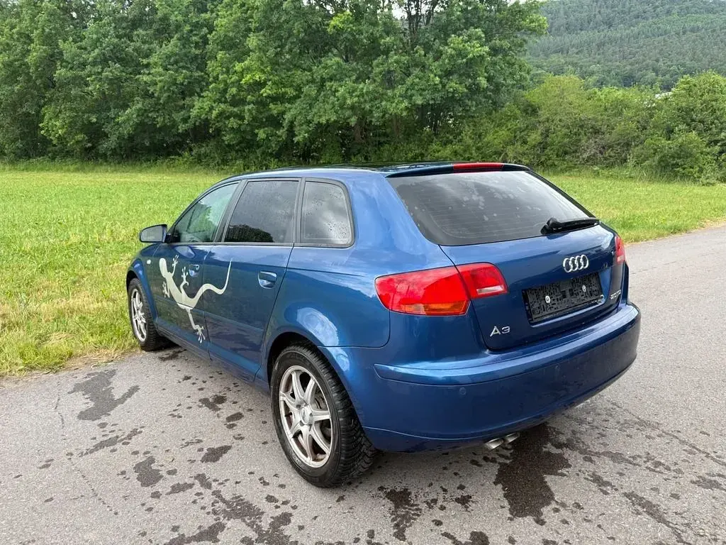 Gebraucht Audi A3 140 PS (102 kW) 2007 Blau Kleinwagen