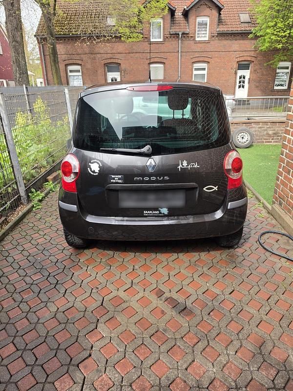 Begagnad Renault Modus 2007 Svart Minibuss