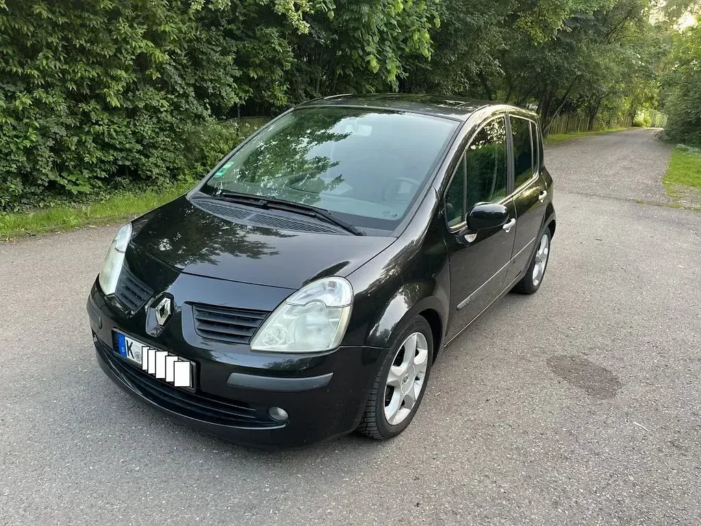 Gebraucht Renault Modus 106 PS (77 kW) 2006 Schwarz Van / Kleinbus