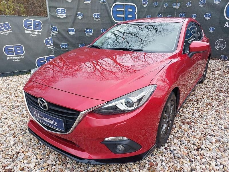 Rot Gebraucht 2016 Mazda 3 Black Limited Limousine | 7.999 € (Superpreis) - Bild 1/4