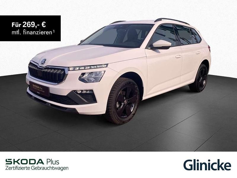 Candyweiss Gebraucht 2024 Skoda Kamiq Essence SUV | 19.433 € (Fairer Preis) - Bild 1/3