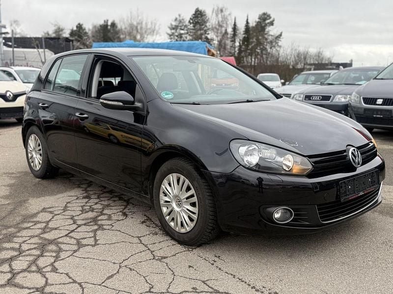 Gebraucht VW Golf VI Highline 122 PS (89 kW) 2010 Schwarz Kleinwagen