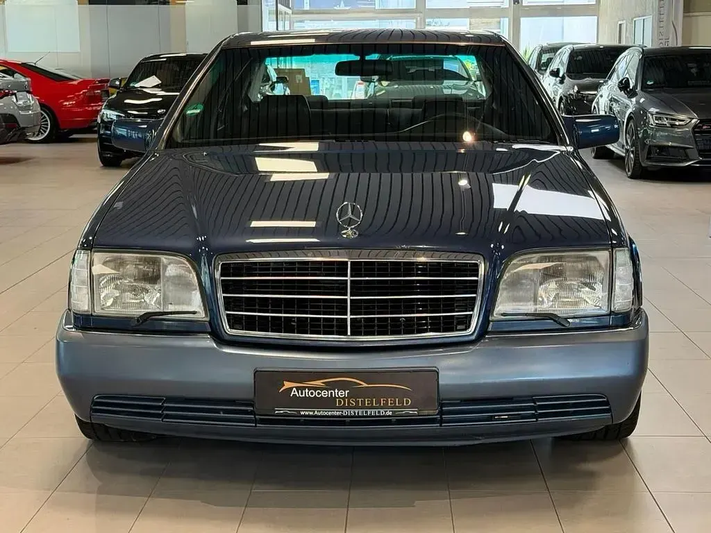 Gebraucht Mercedes S500 320 PS (235 kW) 1993 Nautikblau  metallic Limousine