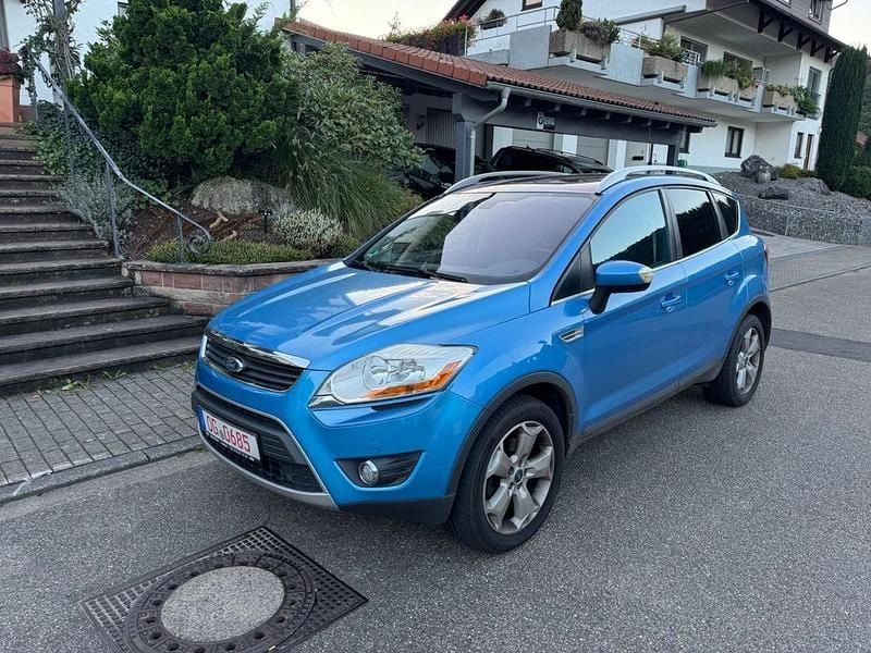 Blau Gebraucht 2008 Ford Kuga Titanium SUV | 5.500 € (Guter Preis) - Bild 1/4