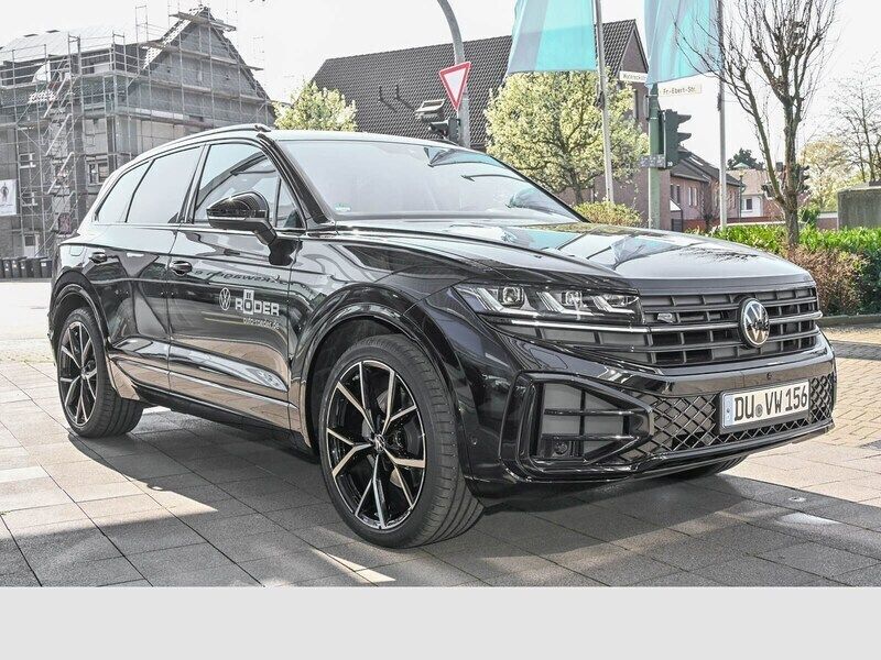 Schwarz Gebraucht 2025 VW Touareg R-line SUV | 94.990 € - Bild 1/4