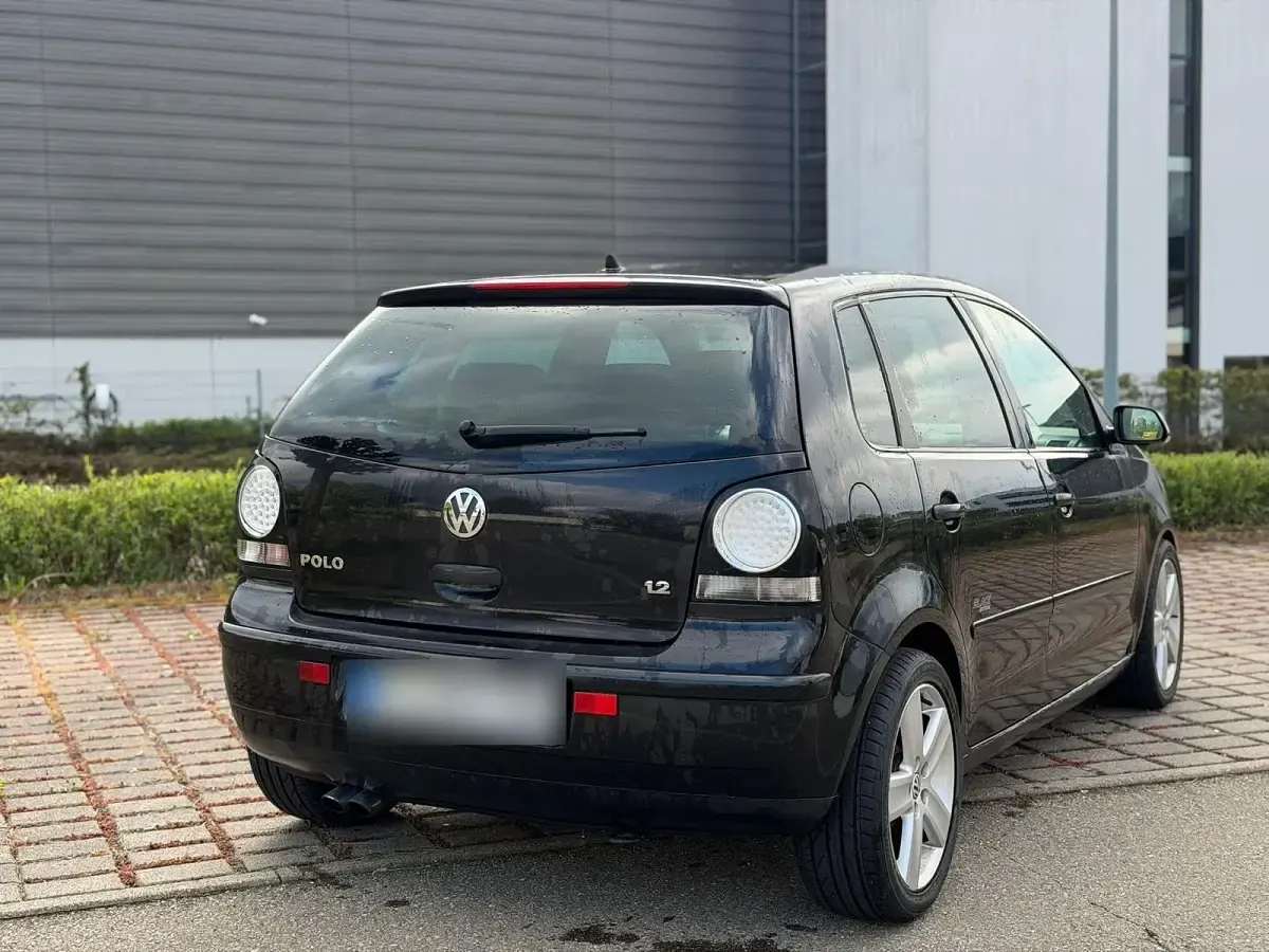 Gebraucht VW Polo 69 PS (50 kW) 2008 Schwarz Kleinwagen