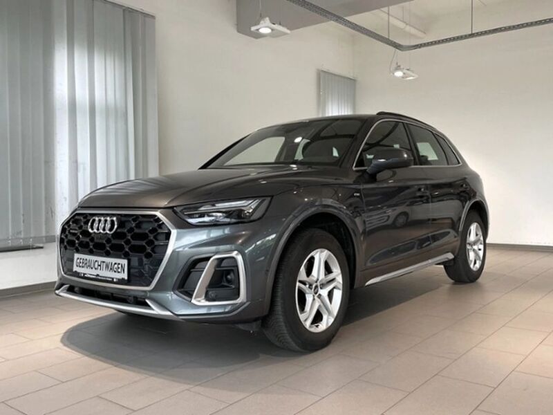Grau Gebraucht 2023 Audi Q5 S-Line SUV | 50.349 € (Teuer) - Bild 1/4