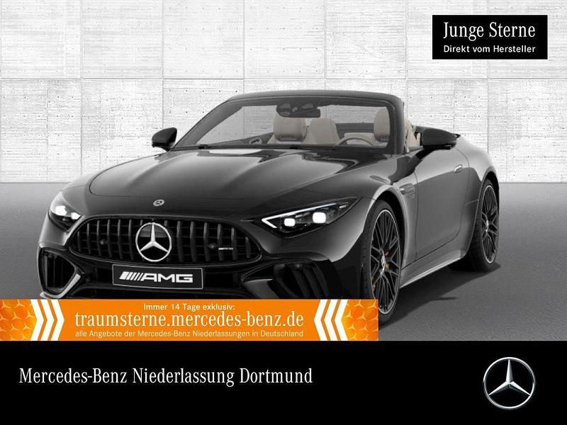 Schwarz Gebraucht 2022 Mercedes SL63 AMG AMG Cabrio | 134.890 € (Fairer Preis) - Bild 1/3