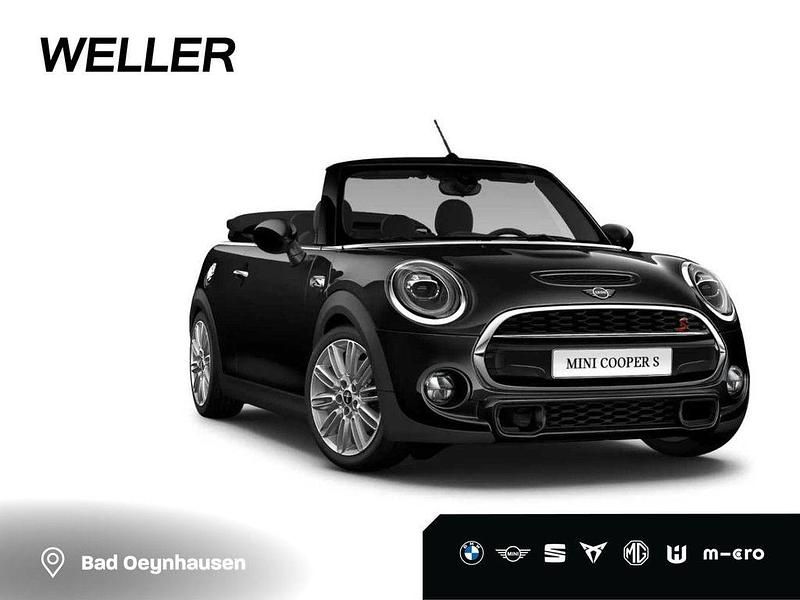 Midnight black (schwarz) Gebraucht 2019 Mini Cooper S Cabriolet Cabrio | 23.950 € (Fairer Preis) - Bild 1/4