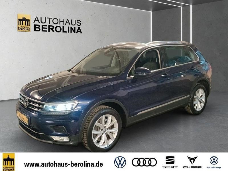 Gebraucht VW Tiguan Highline 179 PS (131 kW) 2016 Blau SUV
