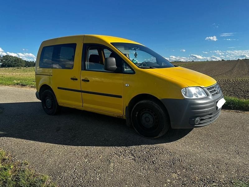 Gelb Gebraucht 2005 VW Caddy Van / Kleinbus | 1.850 € (Superpreis) - Bild 1/4