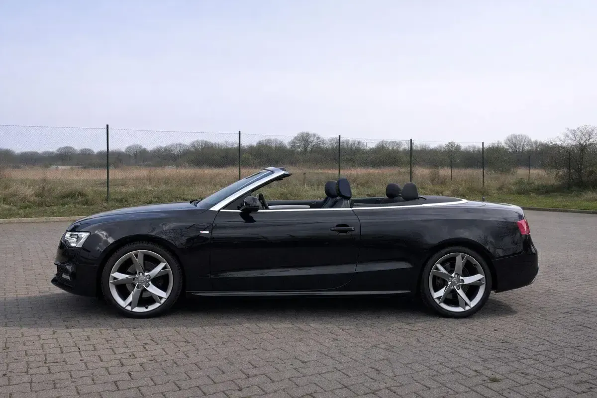 Gebraucht Audi A5 Cabriolet S-Line 190 PS (139 kW) 2016 Schwarz Cabrio