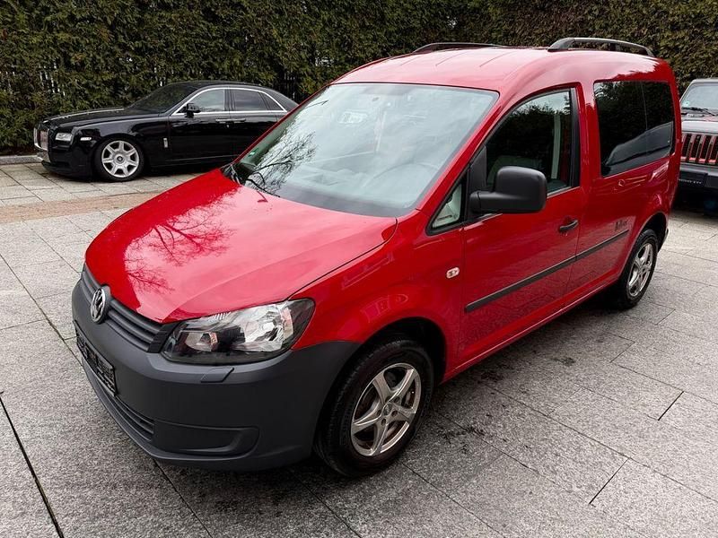 Gebraucht VW Caddy 75 PS (55 kW) 2012 Rot Van / Kleinbus
