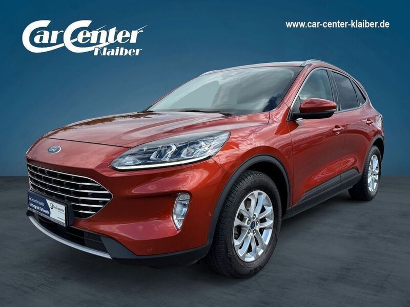 Orange metallic Gebraucht 2021 Ford Kuga Titanium SUV | 20.950 € (Fairer Preis) - Bild 1/4