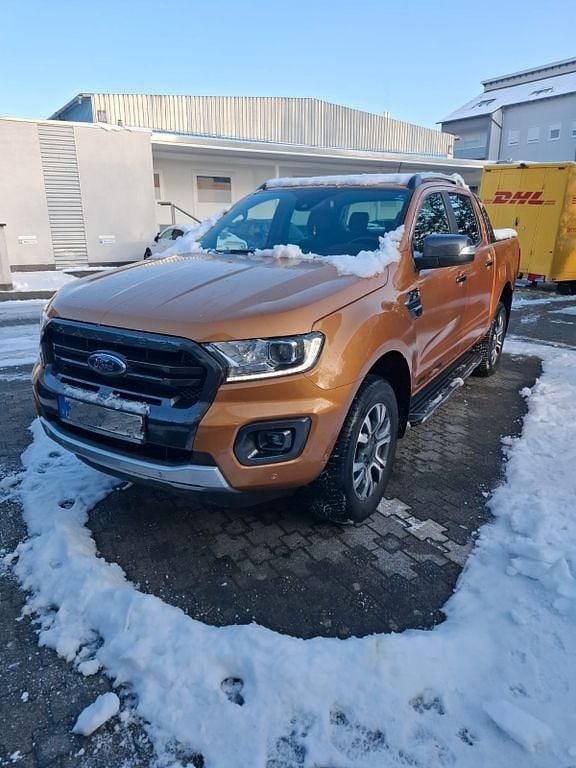 Orange Gebraucht 2023 Ford Ranger Wildtrack Abholung | 37.500 € (Superpreis) - Bild 1/4