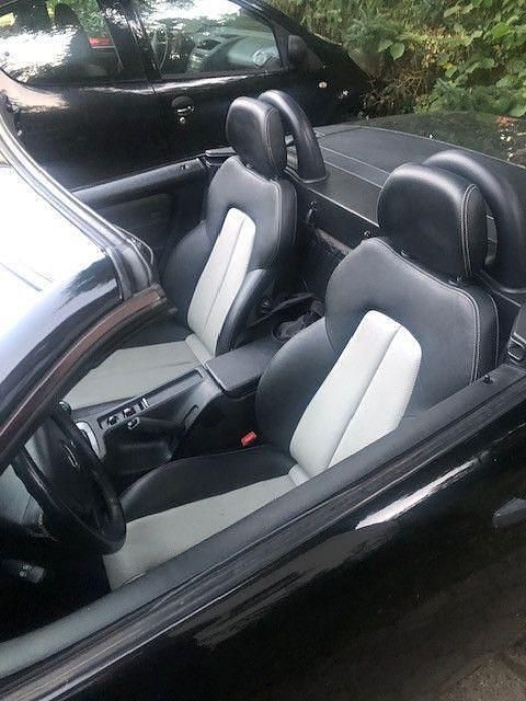 Schwarz Gebraucht 1999 Mercedes SLK200 Cabrio | 2.770 € (Superpreis) - Bild 1/4
