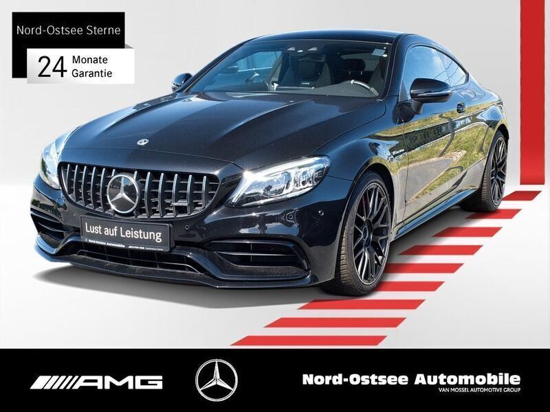 Schwarz Gebraucht 2022 Mercedes C63 AMG AMG Coupé | 73.990 € (Guter Preis) - Bild 1/4