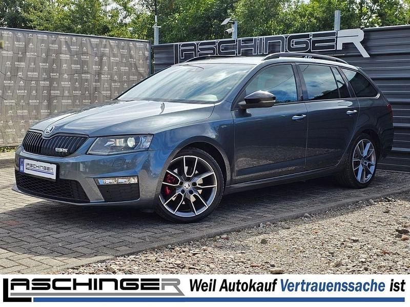Grau Gebraucht 2017 Skoda Octavia RS Kombi | 10.980 € (Superpreis) - Bild 1/4