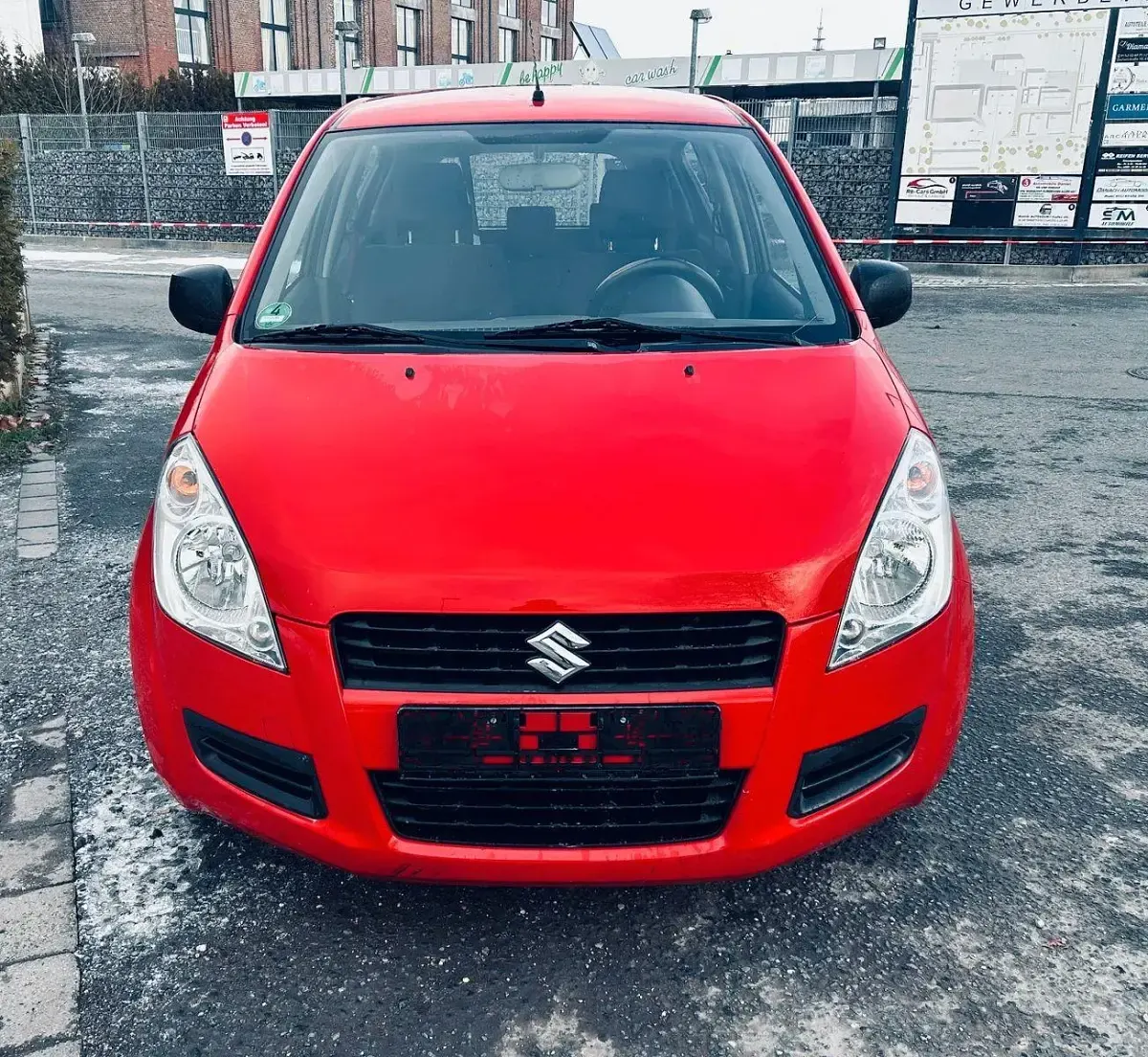 Usata Suzuki Splash Basic 65 CV (47 kW) 2009 Rosso Utilitaria