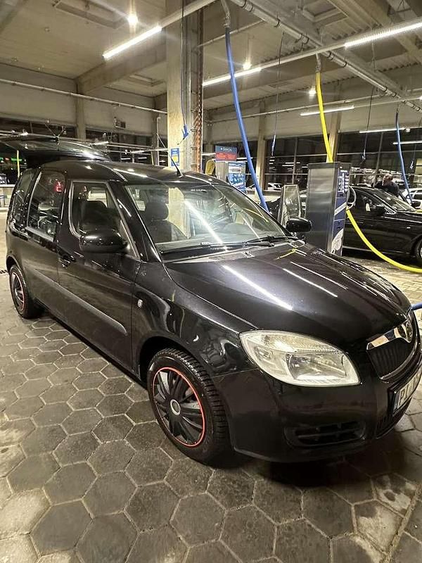 Gebraucht Skoda Roomster Style 86 PS (63 kW) 2008 Schwarz Van / Kleinbus