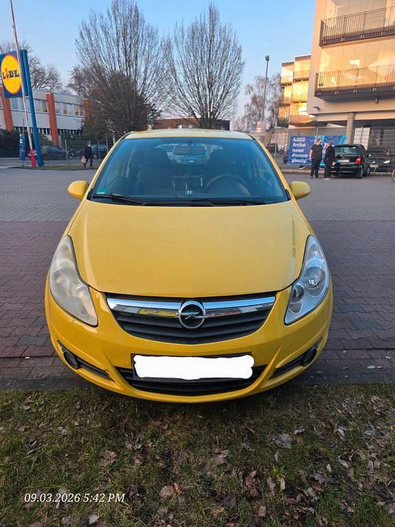 Gebraucht Opel Corsa 101 PS (74 kW) 2010 Gelb Kleinwagen
