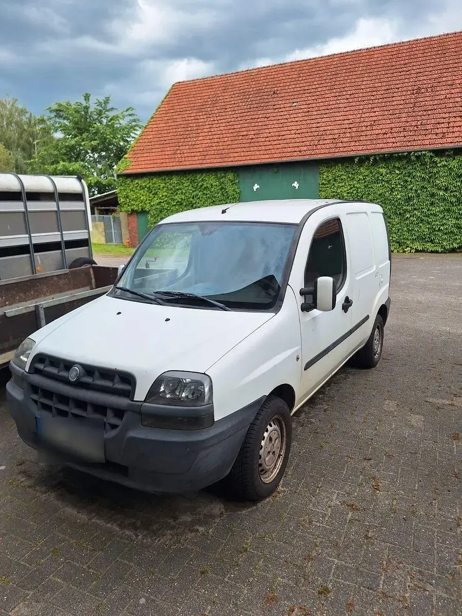 Gebraucht Fiat Doblò 69 PS (50 kW) 2005 Weiß Van / Kleinbus