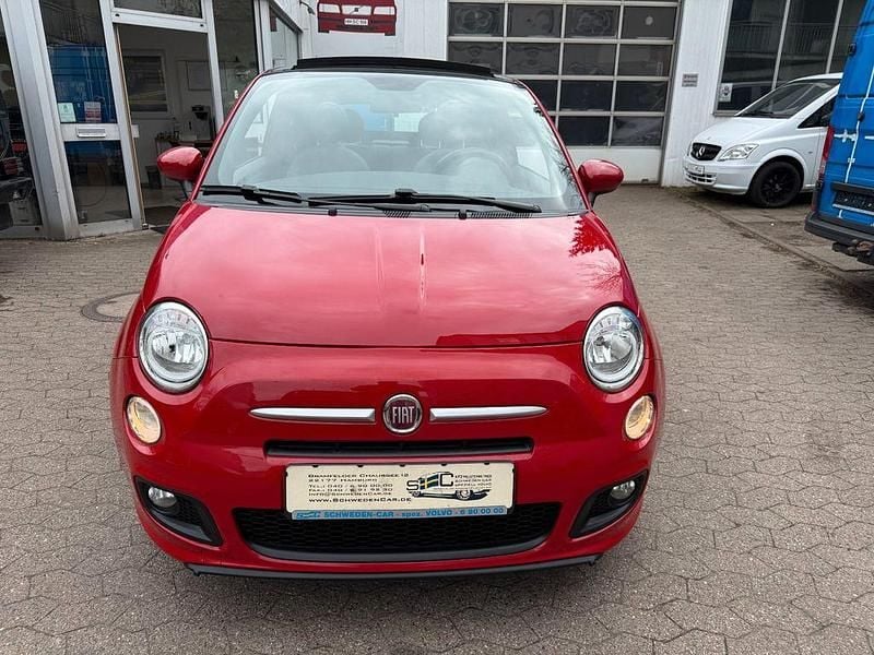 Usata Fiat 500S S 86 CV (63 kW) 2015 Rosso Cabrio