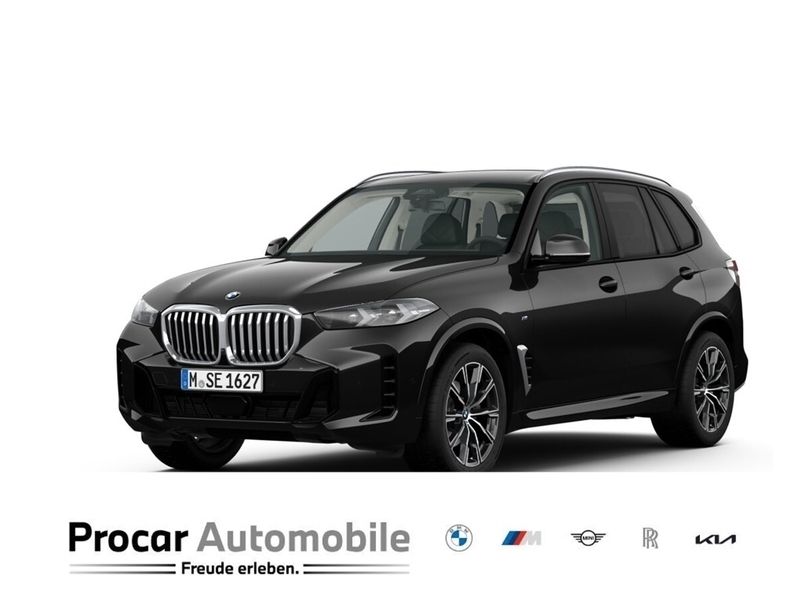 Schwarz (black sapphire metallic) Gebraucht 2023 BMW X5 M Sport SUV | 88.340 € - Bild 1/4