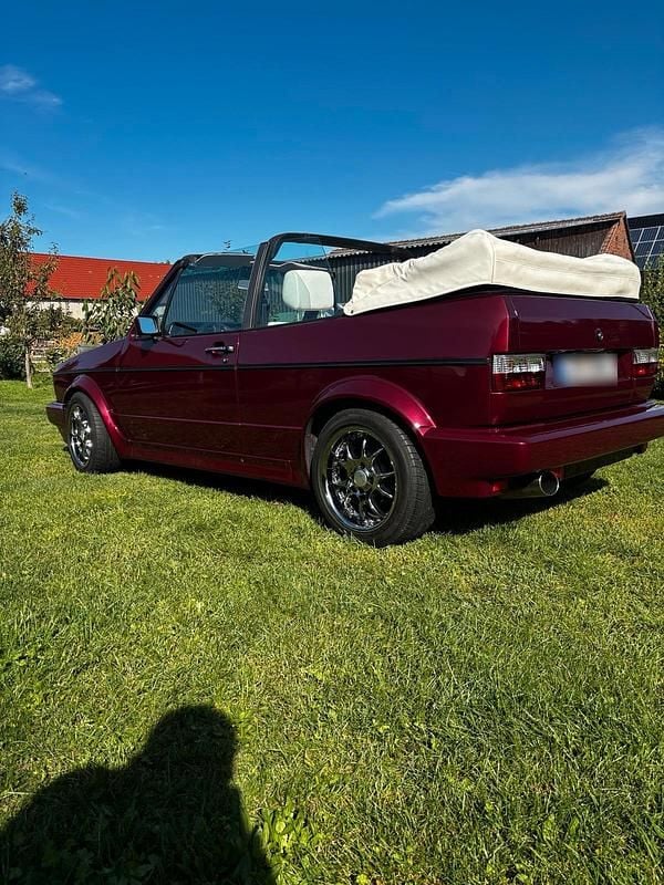 Gebraucht VW Golf Cabriolet 98 PS (72 kW) 1991 Rot Cabrio