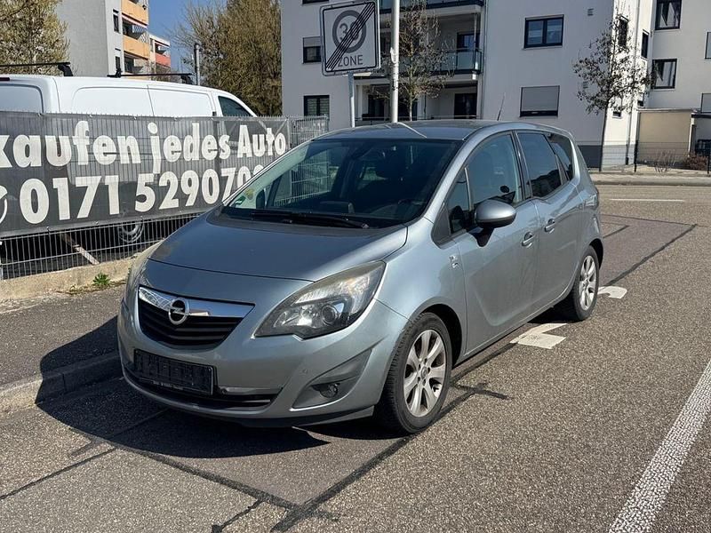 Gebraucht Opel Meriva 110 PS (80 kW) 2012 Silber Van / Kleinbus