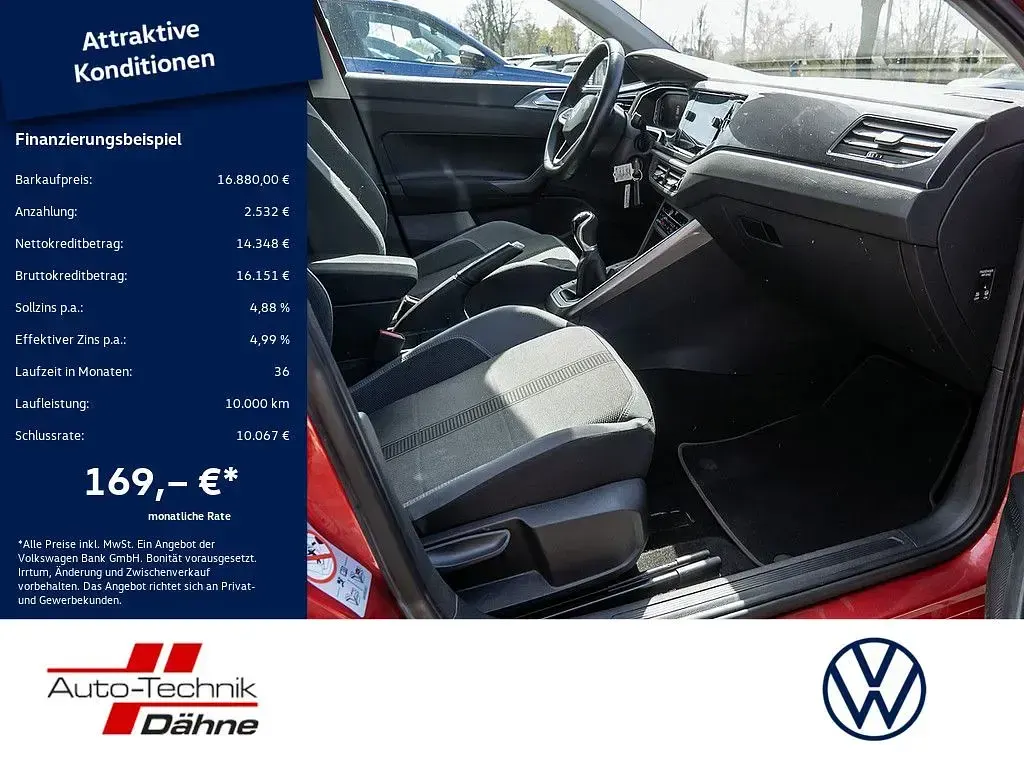Brugt VW Polo Style 95 HK (69 kW) 2022 Rød Hatchback