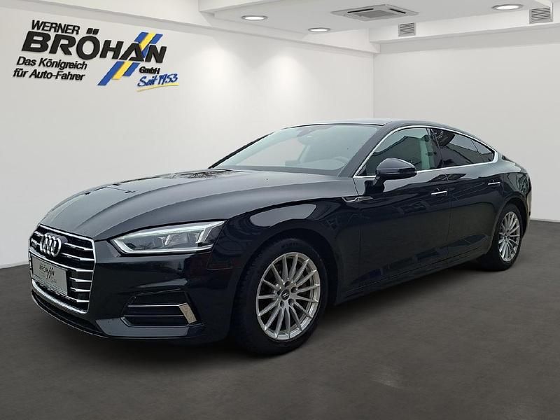 Gebraucht Audi A5 Sportback Design 190 PS (139 kW) 2019 Mythosschwarz metallic Kleinwagen