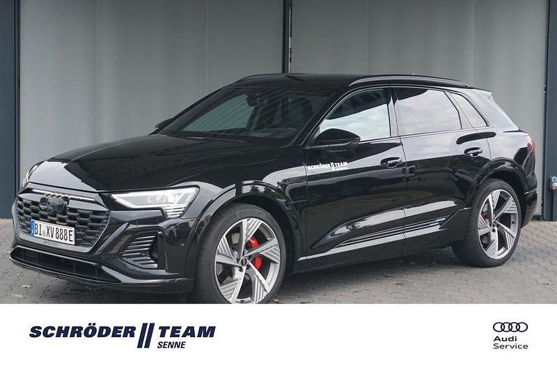 Schwarz Gebraucht 2023 Audi Q8 e-tron S-Line SUV | 58.999 € (Fairer Preis) - Bild 1/4