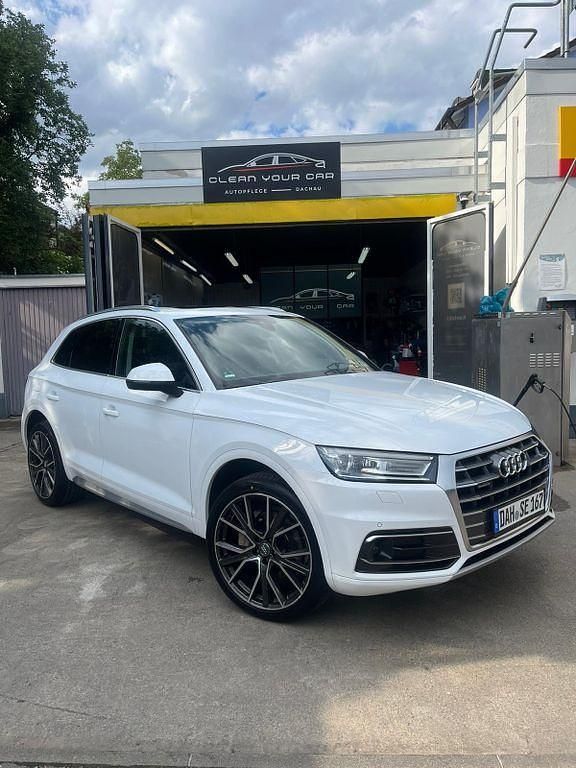 Weiß Gebraucht 2017 Audi Q5 Sport SUV | 24.000 € (Teuer) - Bild 1/4